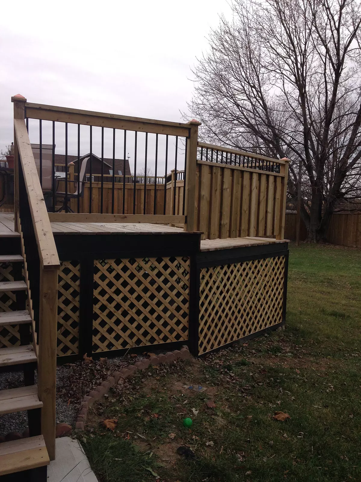 Custom deck design